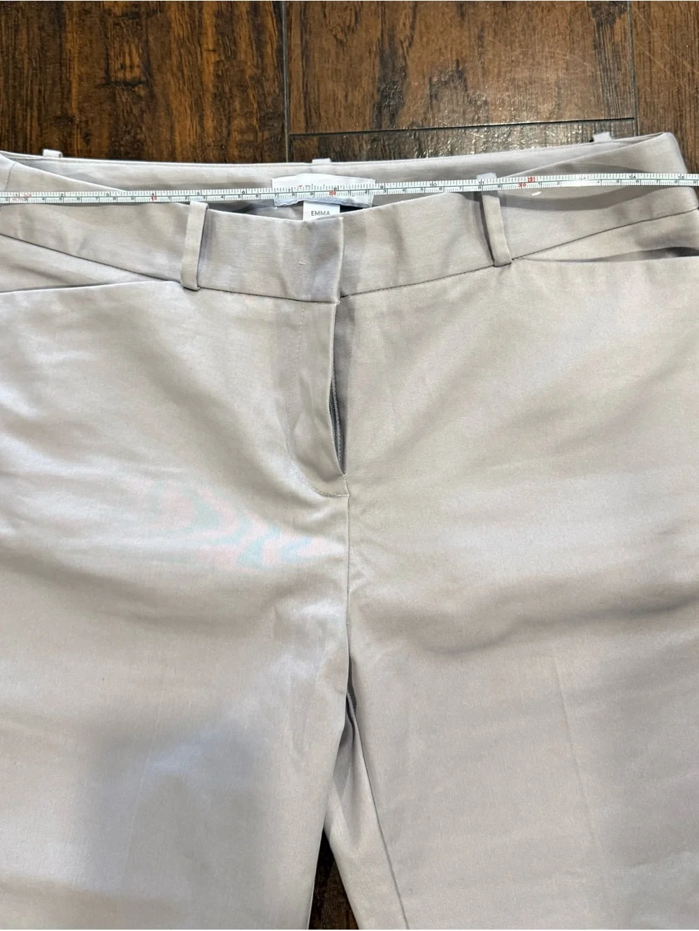 Liz Claiborne Light Taupe Straight Leg Dress Pants